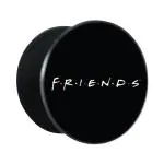 PHONE ANTICS Mobile Holder Finger Grip Mobile Back Holder Grip Mobile Socket Grips Printed Designs for Smartphones Circle Shape (Pack of 1) (Friends)