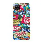 Mudshi Designer Skin Sticker Compatible for Samsung Galaxy A22 (Perfect fit and specially designed) (Product Code : NDE-16802)