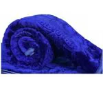 Goyal's Blue Solid Double Bed Plain AC Blanket 88 x 88 Inch