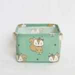 MyHomesWorld Folding Storage Laundry Basket - Cotton Laundry Bag Waterproof Toy Storage, Laundry Basket Organizer with Handles Foldable Moistureproof Laundry Bag for Clothes with Lid & Handle