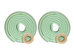 BabySafeHouse Furniture Edge Guard Strip for Baby Proofing & Child Safety, Light Green Color-(13ft-Pack of 2)