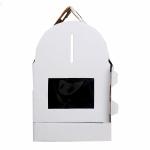 OM KRAFT Cake Boxes - 10 x 10 x 10 inch (Pack of 2)