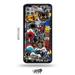 Tweakymod Printed Funky Back Cover For Moto G 5G