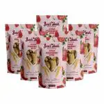 SnackAmor BAKED Jowar Strawberry Bites 600g Net| Millet Snack I Kids Delight (Pack of 6)