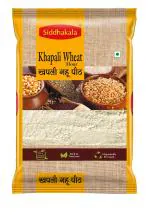 SIDDHAKALA KHAPLI GEHU AATA 1KG (pack of 3)
