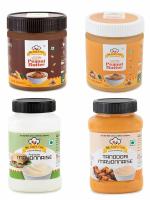 Mr. Kap's Yum Combo Pack of 4 Yummi and Healthy Taste (Chocolate Peanut Butter, Classic Peanut Butter, Premium Mayonnaise and Tandoori Mayonnaise)