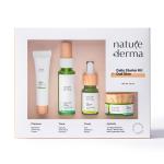 Nature Derma Radiant Glow Starter Kit: Skincare Solution for Dull Skin with Natural Biome-BoostTM Solution For Bright and Strengthened Skin