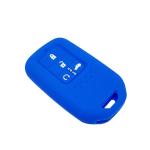 Ashar KeyHub Silicone Key Cover Compatible with Honda City, Civic, Jazz, Amaze, CR-V, BR-V, WR-V, Mobilio (4 Button Smart Key)