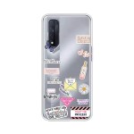 Emble Label Focus on Good Soft Silicone Case For Realme Narzo 30 4G ( TPU | Soft ,Realme Narzo 30 4G | Multicolor )