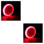 Murphy 7W 2 in 1 Double Cool White and Red Round LED Deep Junction Box Light (pack of 2)