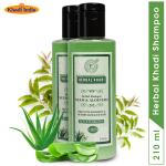 Herbal Khadi Neem Aloevera Herbal Shampoo Anti Dandruff, Scalp Healer Hair fall Control 420 ml