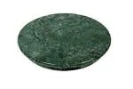 eGharonda Green Marble Chakla/Marble Roti Maker/Phulka Maker/Marble Ring Base Rolling Board, Size 10 Inch