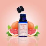 Sugandhim Grapefruit Essential Oil, 1 x 10ml, Steam Distilled, Aromatherapy, 100% Pure, Natural & Undiluted, Organic, Therapeutic Grade Oil, Aroma Diffuser, Blend With Carrier Oil To Apply On Skin