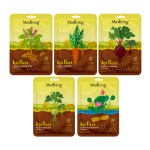 MasKing Jeju Root face sheet mask for skin hydrating, glowing, calming, women & men, pack of 5
