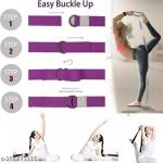 ALL FIT eco friendly organic cotton custom adjustable yoga strap for stretching