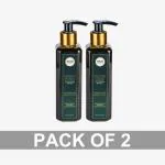 Misti Herbal Remedies Anti hairfall Shampoo | Amla, Baheda, Harda, Shikakai, Bhangaro & Aloevera- 200ml | Pack of 2