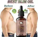 Rabenda Fat Burning Oil, Slimming oil, Fat Burner, Anti Cellulite & Skin Toning Slimming Oil For Stomach, Hips & Thigh with all natural ingredients 30ml |pack -1
