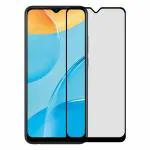 Kite Digital Oppo A15/A15s Matte Finish (Black) Tempered Glass Screen Protector with Edge to Edge Coverage - Easy Installation Kit