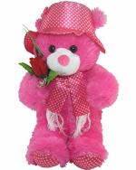 Tickles Plush Teddy Rose Light Weight Animal Stuffed Toy 45 cm 4Y and Above