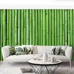 Jaamso Royals Multicolor Vinyl Self Adhesive Bamboo Contact Paper Wallpaper 1000X45 cm( 1000 CM X 45 CM )