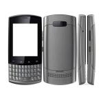 NAFS Black Full Body Housing Back Body Panel For Nokia Asha 303