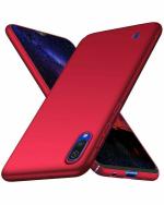 A ACCESSORIES KART Samsung A30 Red Rubber Edge to Edge Back Cover