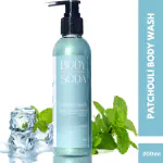 M & U Patchouli Spark Cooling & Refreshing Mint Body Wash for Soft Skin 250ml