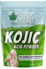 Bliss of Earth Korean Kojic Acid Dipalmitate Powder for Skin Whitening, Soap Making & DIY Products, 56GM