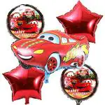 Grand Shop Multicolor Aluminium Theme Foil Balloons