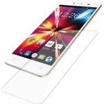 Vizio Micromax Canvas 4 A210 Clear Tempered Glass Anti-Fingerprint Screen Protector with Dry and Wet Wipe 9 x 16 cm