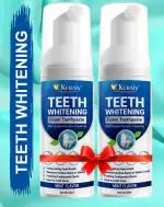 KURAIY Toothpaste Foam Whitening Tooth Freshen Breath Cleaning Remove Smoke Stains Plaque Teeth Mouth Wash Oral Hygiene Care