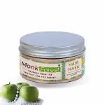 Monk Forest Sulphate And Paraben Free Scalp Treatment Soothing Green Apple Hair Mask For Men And Women 200 gm for Dry and Frizzy Hair Growth, Hairfall & Damaged Control Nutrition Treatment Hair Mask Deep Conditioning Green Apple Hair Mask
