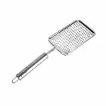 SIGNAMIO Cheese Grater - Cheese, Ginger, Garlic, Vegetables -Protective Cover - ( Steel Handle )