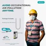 Nano Aerpod Personal air purifier with High-Performance HEPA filter Superior Air Filtration Made Simple with PAPR Exceptional Air Quality on the Go APNFH100-H