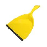 CLASSY TOUCH Virgin Plastic Dustpan with Long Handle, Dust Collector Pan, Supadi, Dust Pan (Y)
