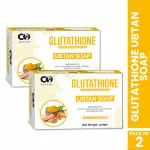 CO Luxury Glutathione Ubtan Skin Brightening Soap | Haldi Chandan & Kojic Acid & Aloevera Extract- 100 gm Each- Pack of 2