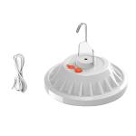 TAYLORED HOME Solar LED Bulbs USB Rechargeable Emergency Lights Work Light f/Outdoor 30led 30w