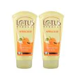 Lotus Herbals Apriscrub Fresh Apricot Scrub| Natural Exfoliating Face Scrub| Chemical Free| 125g (Pack of 2)