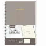 Pragya Elite Collection | Journal Notebook | (19x27 CM) 160 Single Ruled Pages | 90 GSM | Hard Cover with Wire Binding | Executive Notebook of Personal and Office Notes | Pack Of 1