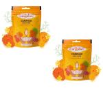 BHAKTI 2 SHAKTI MAKING WORSHIP SPECIAL Mangalam Pure Camphor Tablet for Puja - 100 gram zipper (Pack of 2) | Kapoor for Diffuser Kapoor Dani Havan and Pooja Karpoor tab Pouch