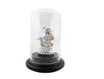 SILVERSPOT JEWEL 999 Pure Silver Beautiful Colorful Baal Krishna/Kanha/Lado Gopal with Acrylic Base Idol/Statue/Murti for Pooja/Gift Item for Auspicious Occasion/Car Dashboard