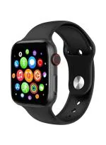 Savvy Bucket T500 Smart Watch 1.3'' Full Touch ( BLACK STRAP, freesize )