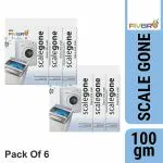 FIVBRO Scalegone Powder Any Washing Machine Cleaner (Pack of 6)