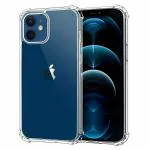 Kite Digital iPhone 12 Transparent Bumper Shock Proof Corner Soft TPU Silicone Flexible Back Case Cover