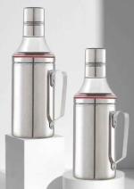 STEEPLE VISAXMI Stainless Steel Oil Dispenser 1000 ml (Pack of 2)