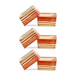 Caffeine Orange Ceramic Dip And Sauce (Set Of 6)
