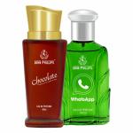 John Phillips CHOCOLATE-WHATSAPP | Long Lasting | Combo Eau de Parfum (60+60 ml )