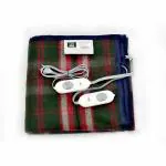 WARMTH WEB Electric Blanket Double Bed (2 Years Warranty, Merino Wool, Multicolour, 60x60 inches)