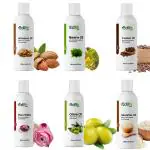 Edith Naturals Hair Oils combo, Hair Care (Castor oil, Coconut oil, Almond oil, neem Oil, Sesame Oil, Olive Oil) All in One Combo for Hair Growth, Hairfall,dandruff,hair shine,hair Massage,body Spa,Hair Spa-600 ml - 100% Pure, Natural ( 100 ml each)