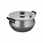 Non Stick Handi 4 L with Stainless Steel Lid (Aluminium, Non-Stick, Induction Bottom)